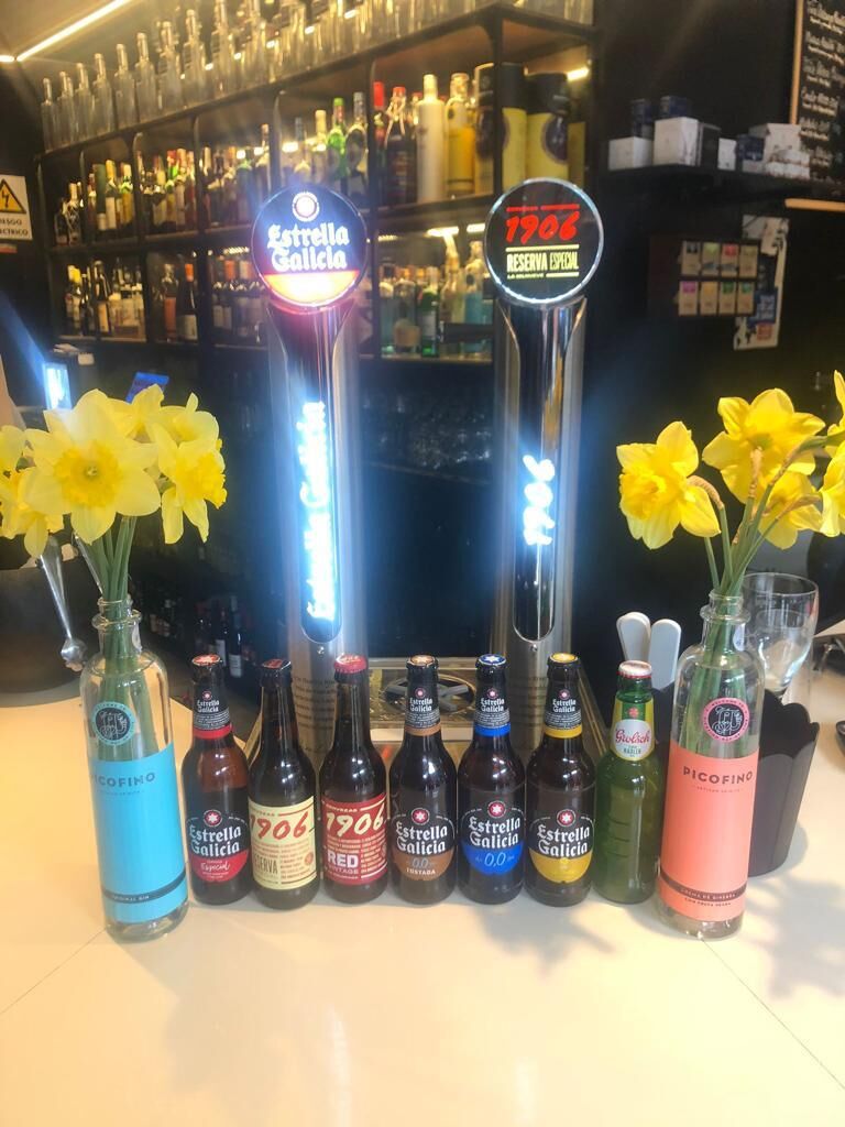 Variedad de cervezas